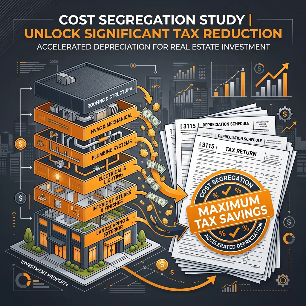 Cost Segregation Study Real Estate Tax Savings